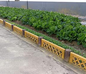 仿竹矮籬笆組合
